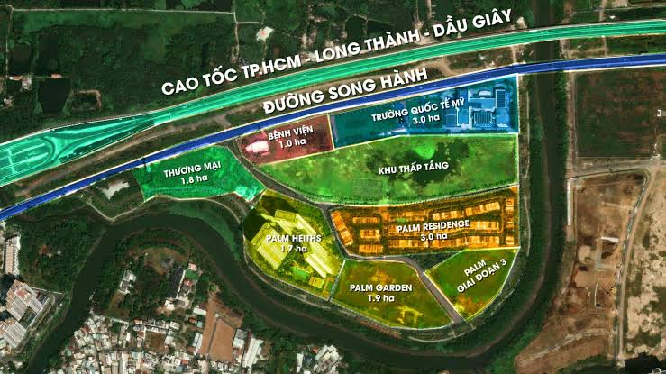 Phối cảnh căn hộ Palm River thuộc khu đô thị Palm City